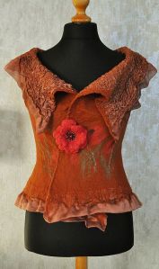 A felted top from Ginny's Pinterest board