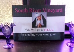 Warning at South River