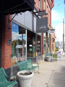 Carlisle's today, flanked by DeFina's and Harbor Perk