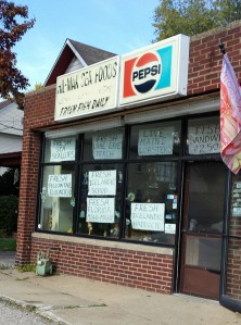 Stop here for a tasty lake perch sandwich to go!